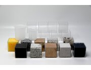 Gewichtevergleichssatz-Set mit bef�llten und leeren W�rfeln inkl. 2 Messbechern