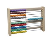 Rechenrahmen 10-farbig aus RE-Wood�