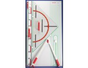 Tafelzeichenger�te Satz II Magneto mit Vollmagnetstreifen aus RE-Plastic� PROFI-linie (165103.M00)