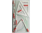 Tafelzeichenger�te Satz III Magneto mit Vollmagnetstreifen aus RE-Plastic� PROFI-linie (165104.M00)