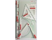 Tafelzeichenger�te Satz IV Magneto mit Vollmagnetstreifen aus RE-Plastic� PROFI-linie (165102.M00)