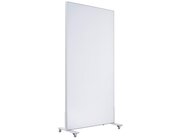 xilent Akustik-Stellwand, BxH 100x200 cm, wei�, verst�rkte Standf��e, Rollen
