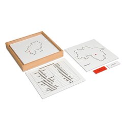Kontrollkarten zum Deutschlandpuzzle - einzelne L�nder