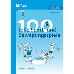 100 tolle Sport- und Bewegungsspiele, Buch, Klasse 1/2