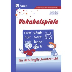 Vokabelspiele f�r den Englischunterricht in der Grund- und Hauptschule