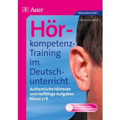 H�rkompetenz-Training im Deutschunterricht, Buch, 7.-8. Klasse