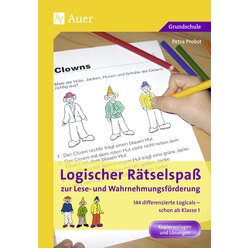 Logischer R�tselspa� zur Lese- und Wahrnehmungsf�rderung