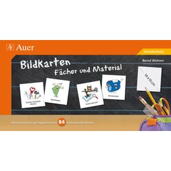 Bildkarten F�cher und Material