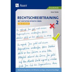 Rechtschreibtraining: Mit Diktaten effektiv �ben 2 - f�r zu Hause