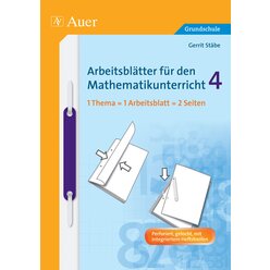 Arbeitsbl�tter f�r den Mathematikunterricht 4