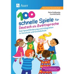 100 schnelle Spiele f�r Deutsch als Zweitsprache, Buch, 1. und 2. Klasse