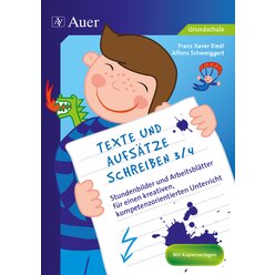 Texte und Aufs�tze schreiben 3/4, Buch, 3. und 4. Klasse