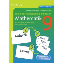 Lerninhalte selbstst�ndig erarbeiten Mathematik 9