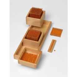 Perlenmaterial zur Einf�hrung ins Dezimalsystem