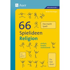66 Spielideen Religion, Buch, 5. bis 10. Klasse