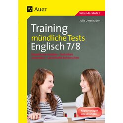Training m�ndliche Tests Englisch 7-8