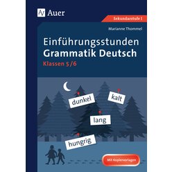 Einf�hrungsstunden Grammatik Deutsch 5-6