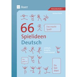 66 Spielideen Deutsch, Buch, 5. bis 10. Klasse