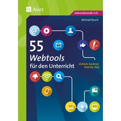 55 Webtools f�r den Unterricht, Buch, 5. bis 13. Klasse