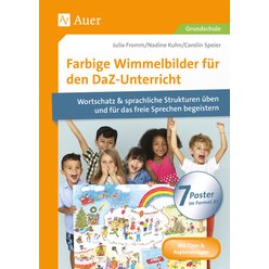 Farbige Wimmelbilder f�r den DaZ-Unterricht, Buch, 1. bis 4. Klasse
