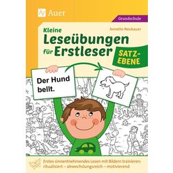 Kleine Lese�bungen f�r Erstleser - Satzebene