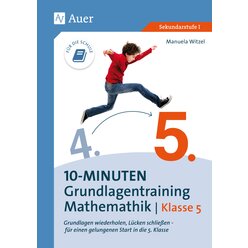 10-Minuten-Grundlagentraining Mathematik, Buch, Klasse 5