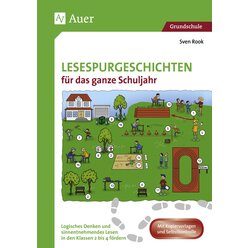 Lesespurgeschichten f�r das ganze Schuljahr