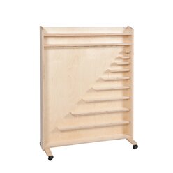 Wandregal f�r das Perlenmaterial