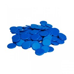 Chips blau 100 St�ck, ab 4 Jahre