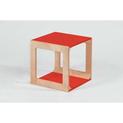 W�rfel einfach rot