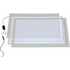 Lichtplatte gro�, 55 x 39,5 cm