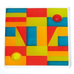 Lumi-Lichtbausteine 5 kr�ftige Farben in Box