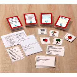 Fehler-weg-Trainer, Arbeitskarten