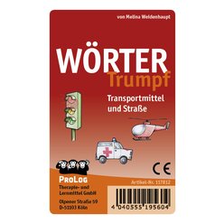 W�rterTrumpf! Transportmittel und Stra�e, Spielkarten, ab 5 Jahre