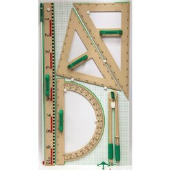 Wandtafelzeichenger�tesatz RE-Wood�