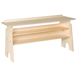 Tisch f�r die Glocken und Klangst�be