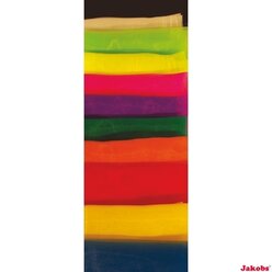 Jongliert�cher pink, chiffon, 68 x 68 cm, 12er-Pack