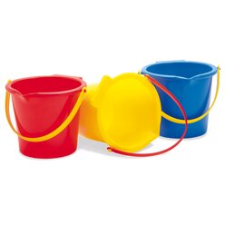 dantoy� Sandspielzeug, Eimer mit T�lle, H�he 16cm