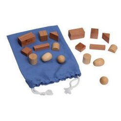 Geheimnisvoller Beutel - Geometrische Formen 2x9 K�rperformen, ab 4 Jahre