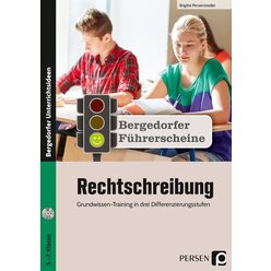 F�hrerschein: Rechtschreibung - Sekundarstufe, Buch inkl. CD-ROM, 5. bis 7. Klasse