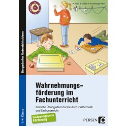 Wahrnehmungsf�rderung im Fachunterricht, Buch, 1. bis 4. Klasse