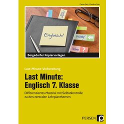 Last Minute: Englisch 7. Klasse, Kopiervorlagen