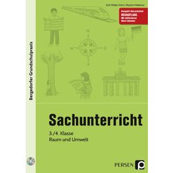 Sachunterricht - 3./4. Klasse, Raum und Umwelt, Buch inkl. CD