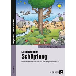 Lernstationen Sch�pfung, Buch, 1. bis 4. Klasse