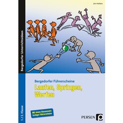 F�hrerschein: Laufen, Springen, Werfen, Buch, Klasse 1-2