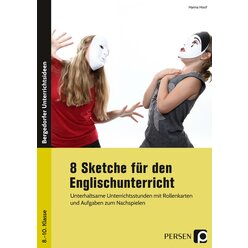 8 Sketche f�r den Englischunterricht, Klasse 8-10, Heft