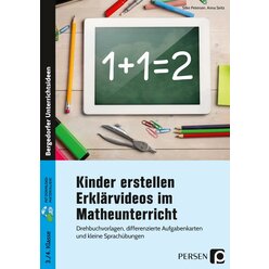 Kinder erstellen Erkl�rvideos im Matheunterricht, Buch, Klasse 3-4