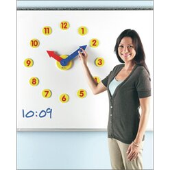 Magnetuhr f�r die Tafel mit Zeigerwerk
