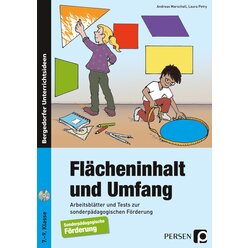 Fl�cheninhalt und Umfang, Buch inkl. CD, 7.-9. Klasse
