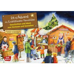 Kamishibai Bildkartenset - 24 x Advent im Erz�hltheater, 3-6 Jahre